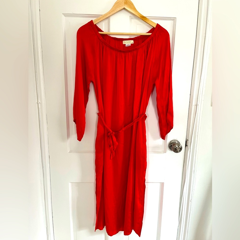 Vibrant Red Dress by Stark